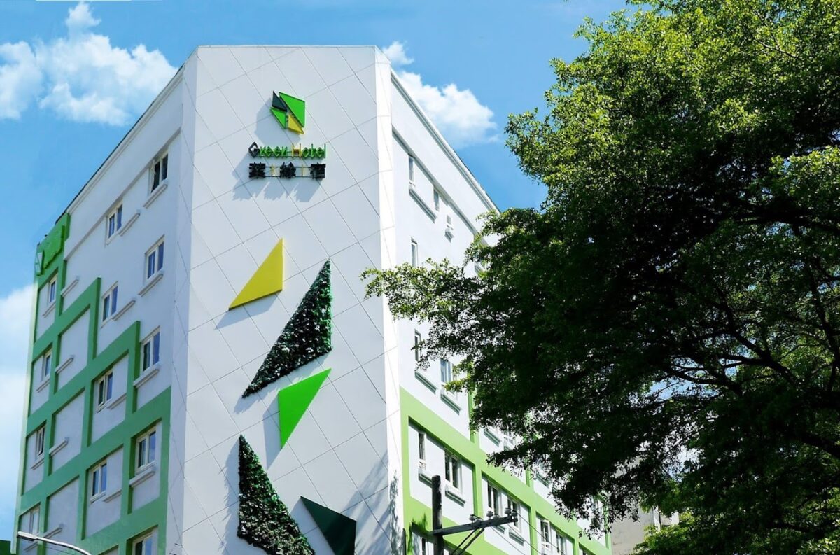 葉綠宿・Green Hotel 逢甲館 飯店中庭