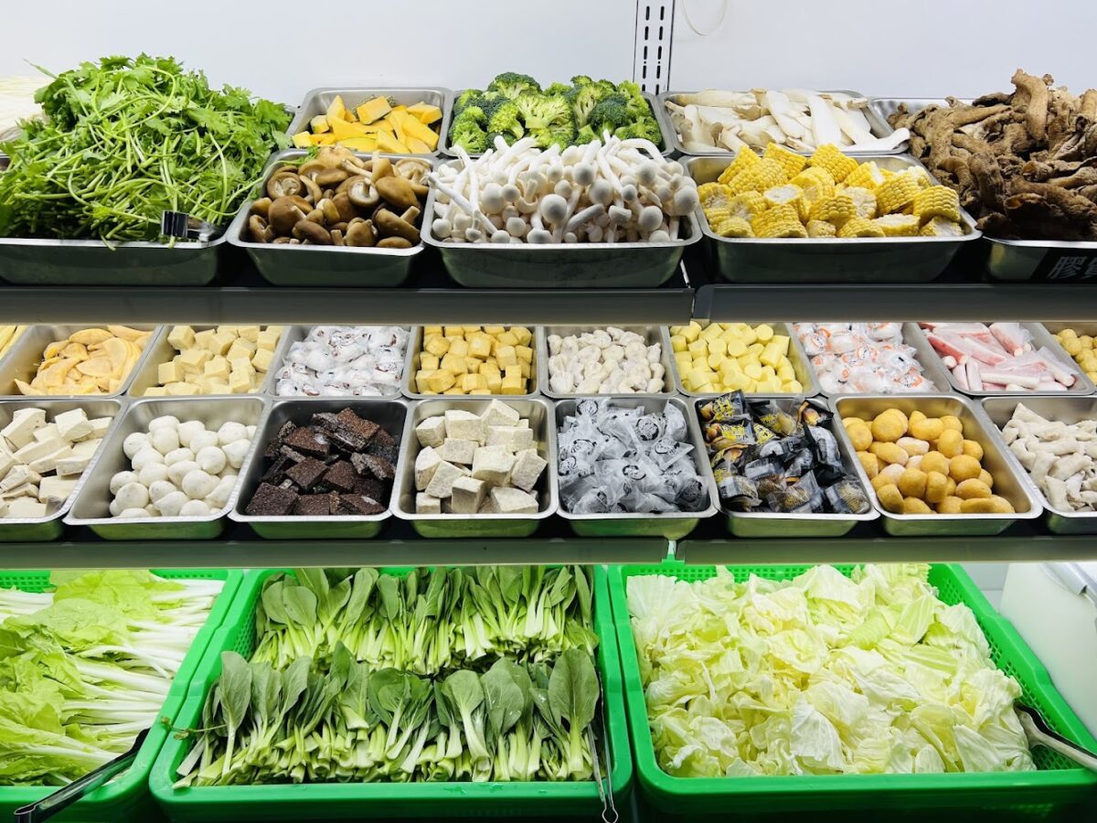 竹東店開放櫃食材