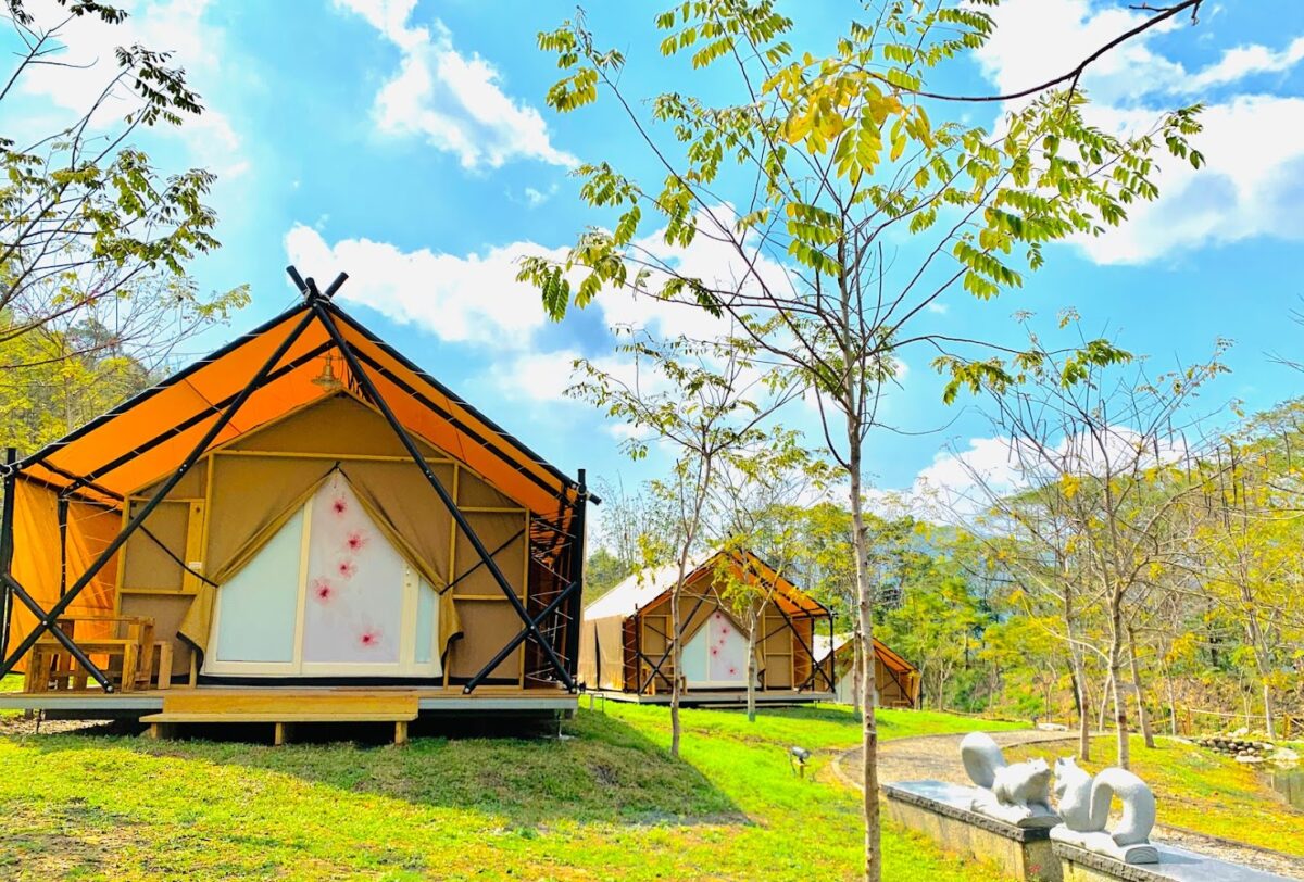 遠山望月溫泉VILLA 園區美景