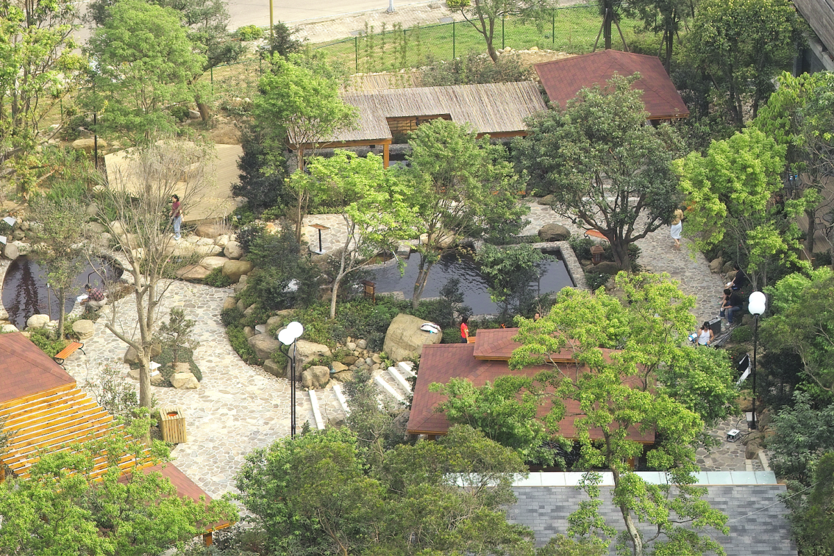 石門山溫泉會館露天池