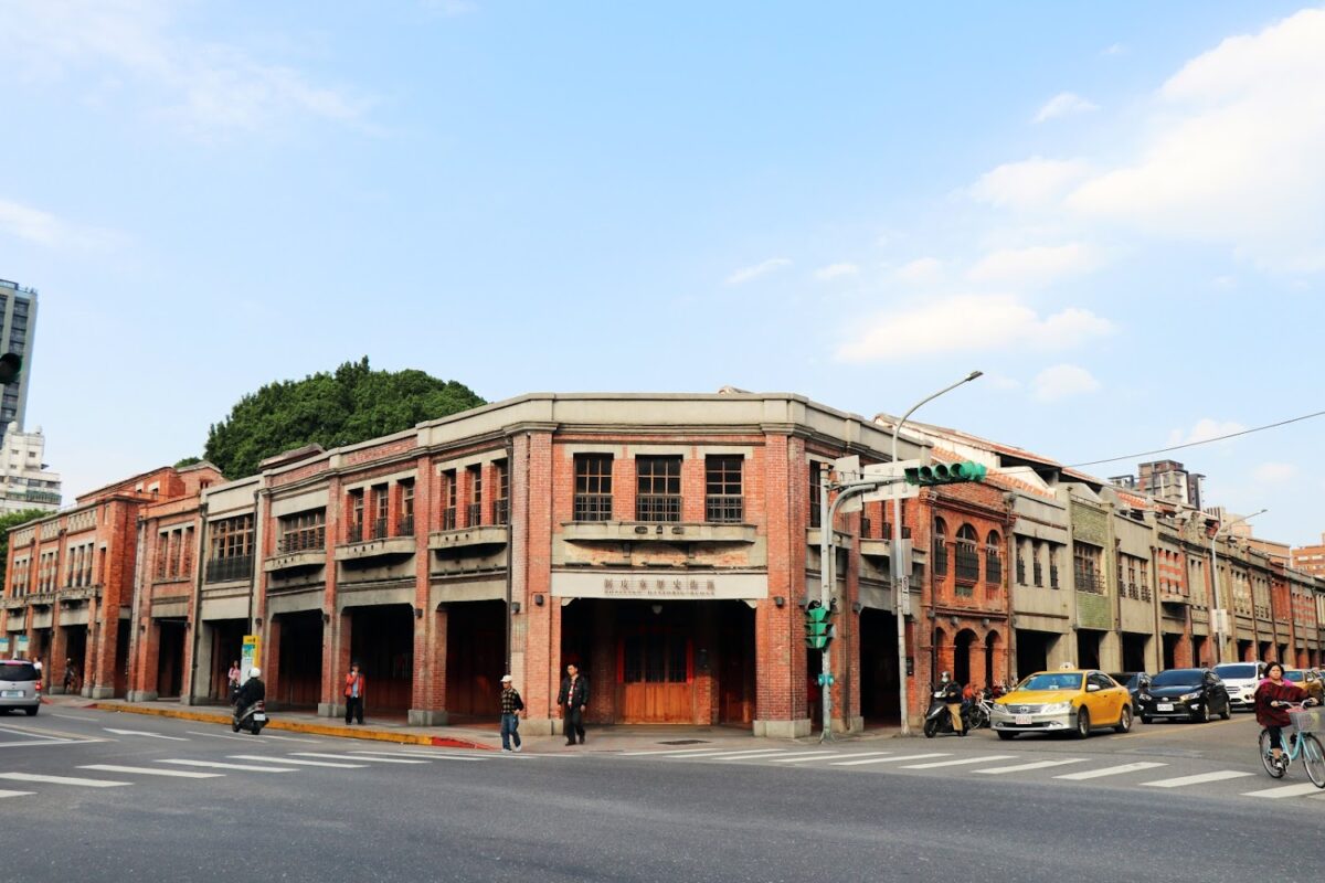 剝皮寮歷史街區紅磚建築