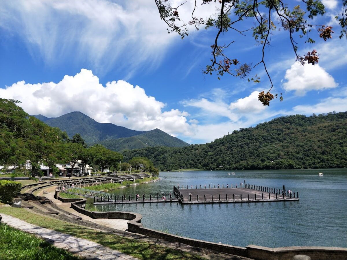 鯉魚潭風景遊憩區湖景