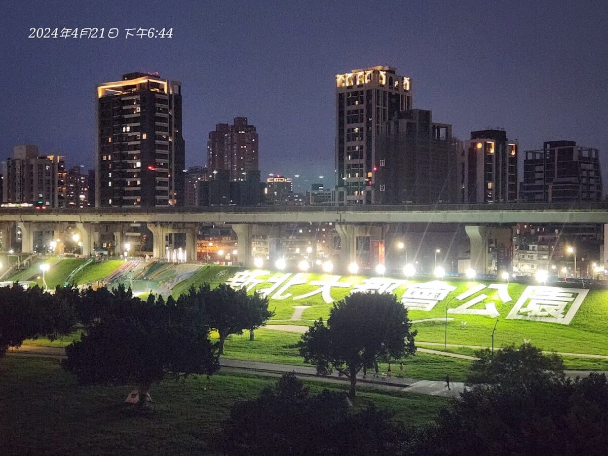 新北大都會公園全景