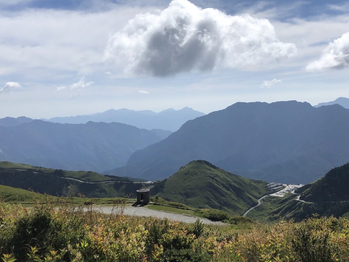合歡山壯麗山景