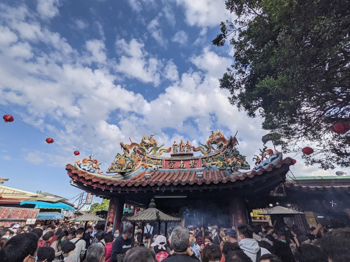 竹山紫南宮外觀