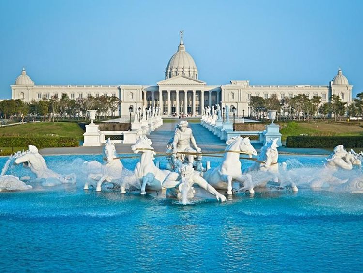 奇美博物館壯觀外景