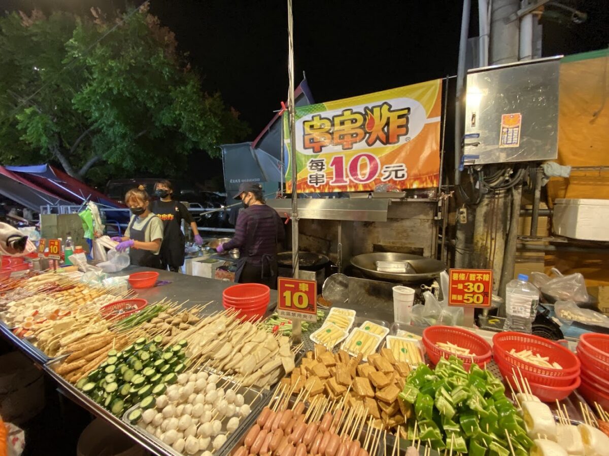 旱溪觀光夜市全景