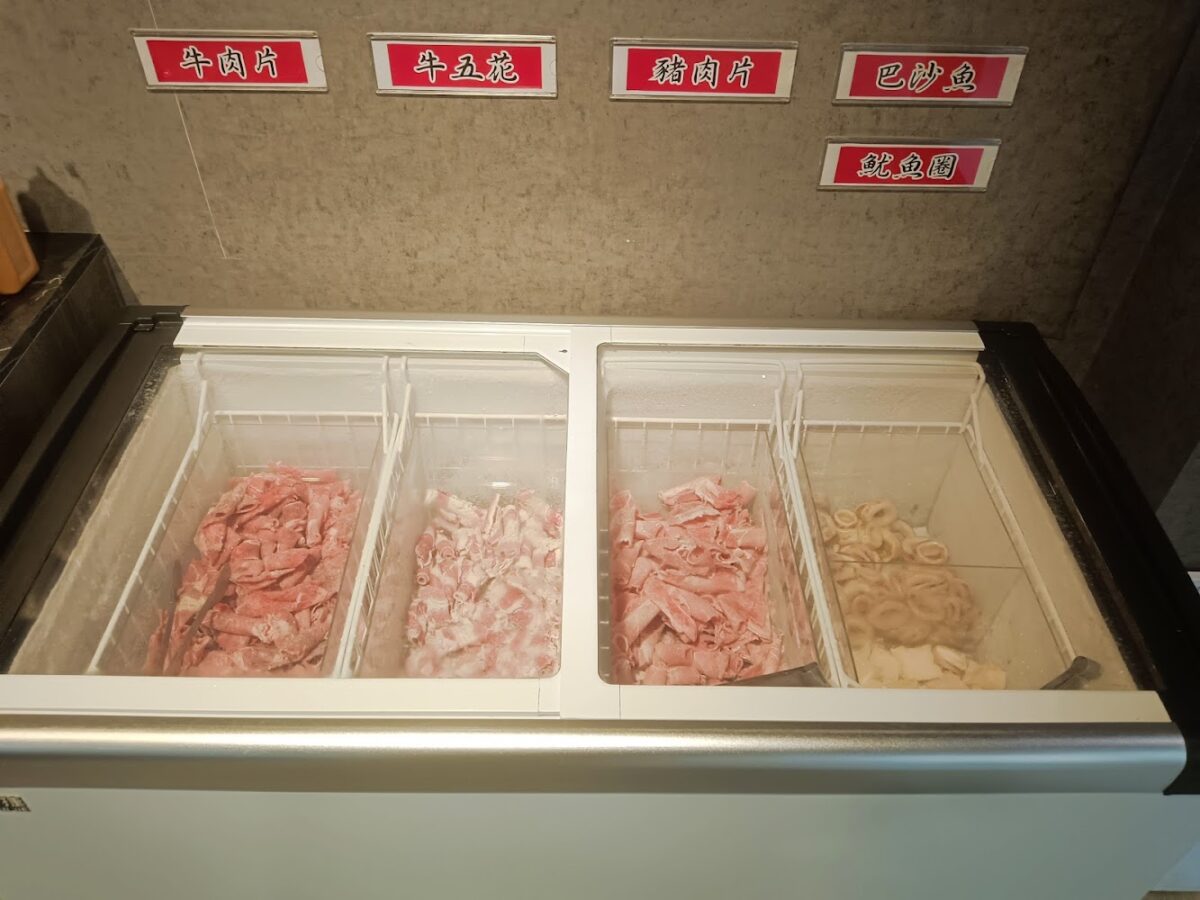 台南永康店食材櫃