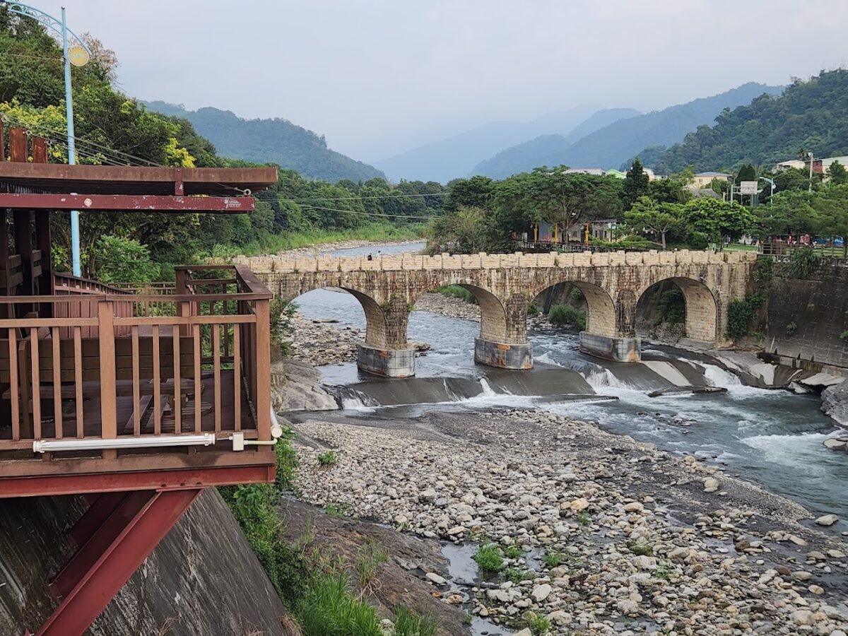 北港溪糯米石橋遠景