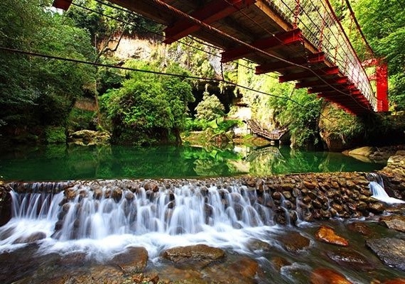 杉林溪森林遊樂園景觀