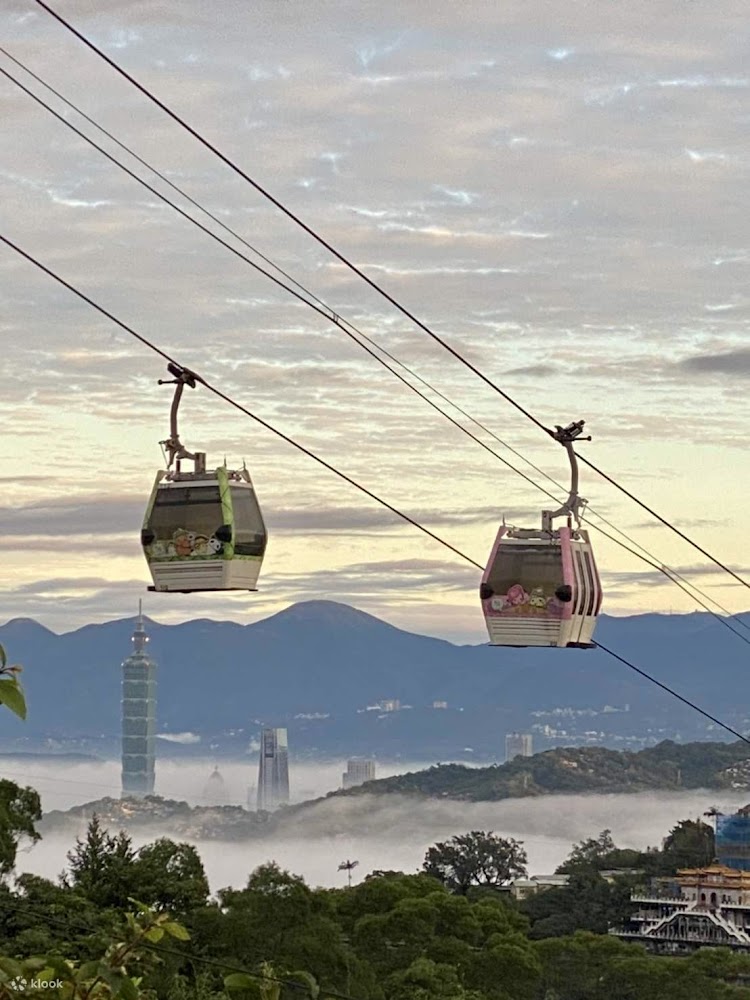 貓空纜車高空景觀