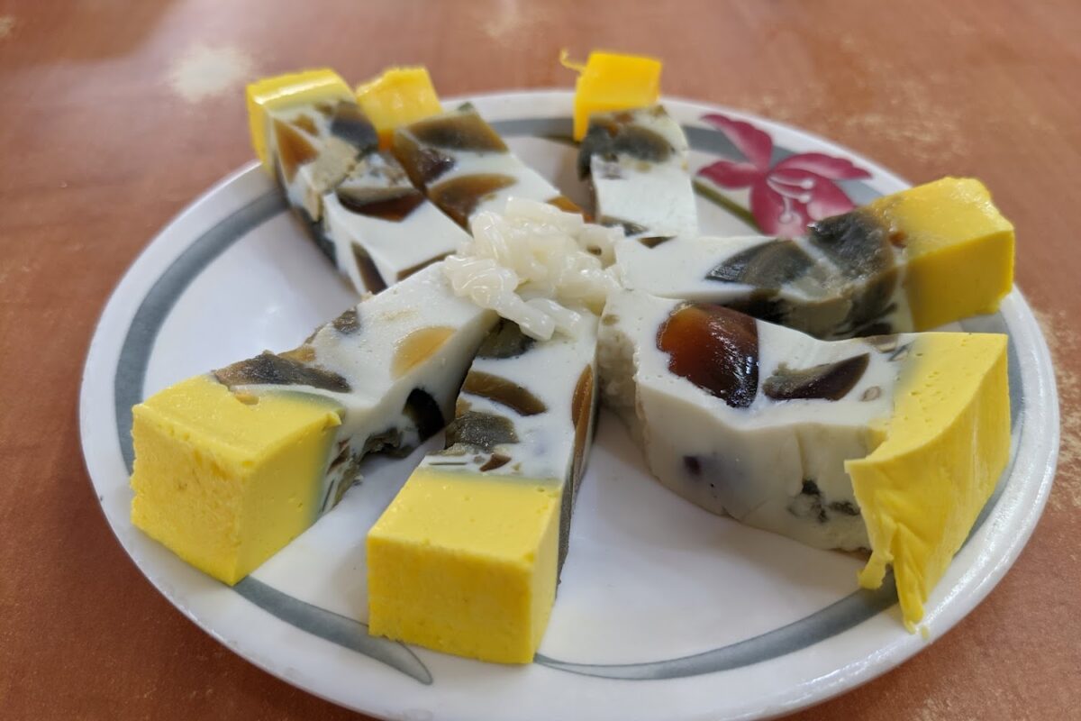 三色蛋小菜