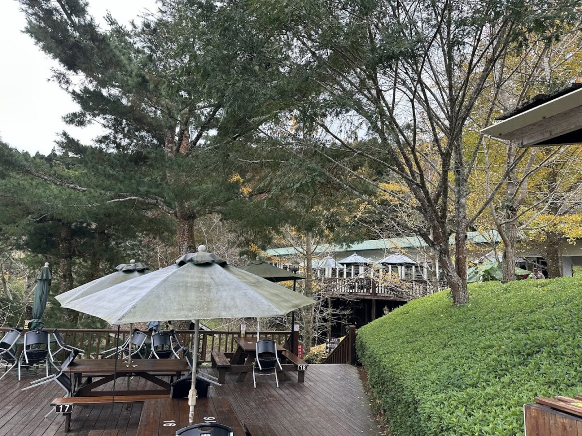 農場內的花園景觀
