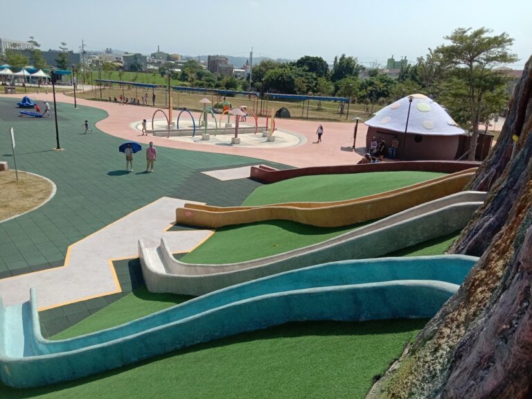 苗栗公園｜苗栗公園推薦懶人包：7座必玩特色共融遊戲場，八爪章魚、火炎山滑梯免費玩！
