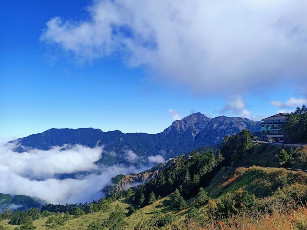 合歡山觀景台景色