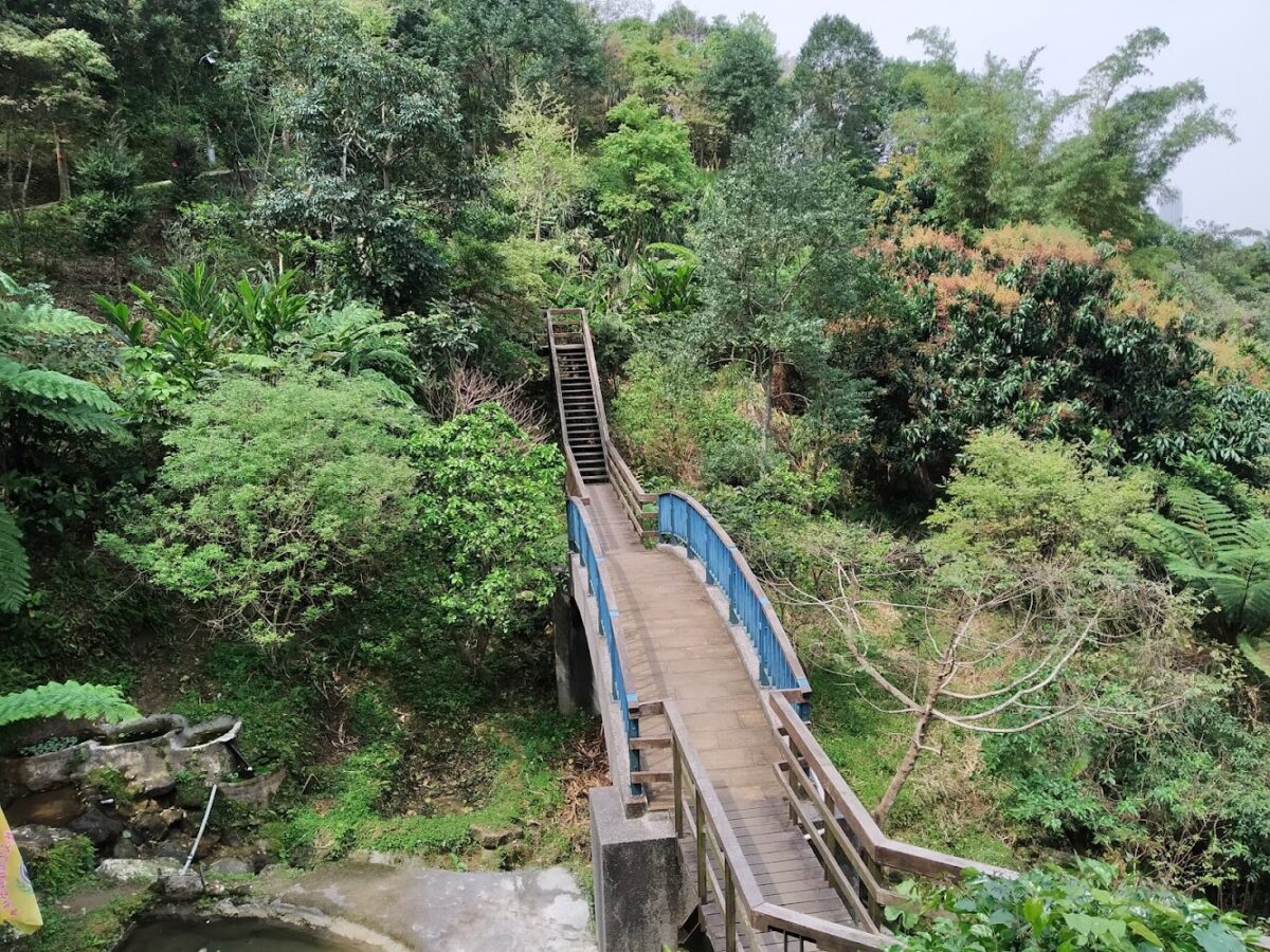 虎山生態步道木棧道