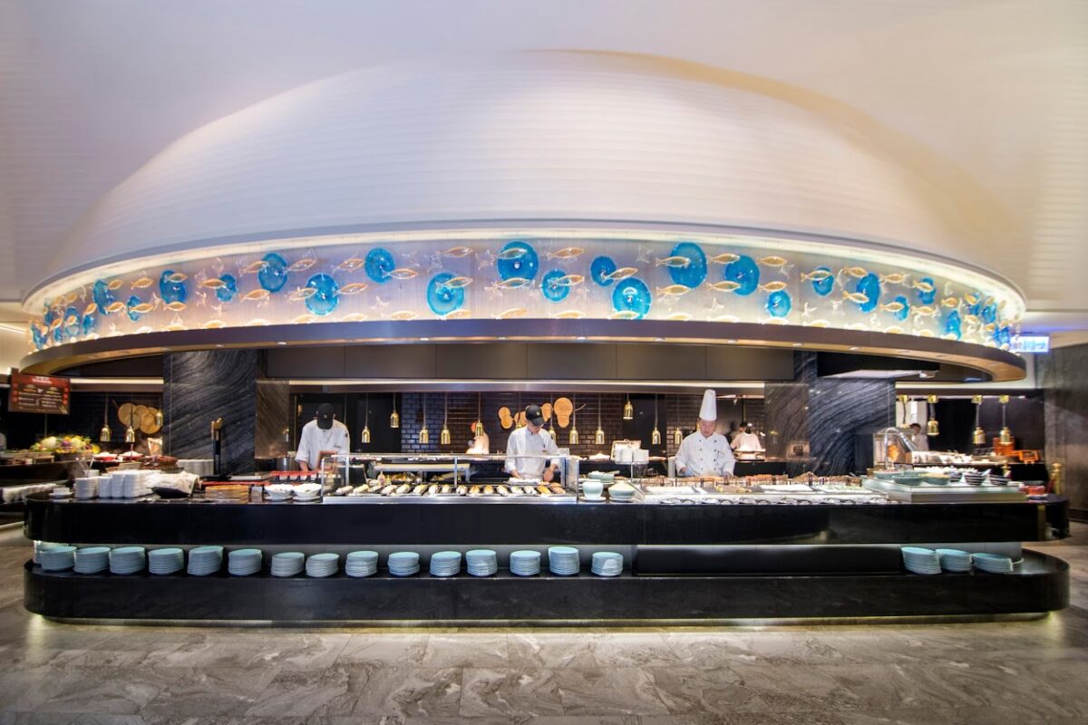 漢來海港自助餐廳美食