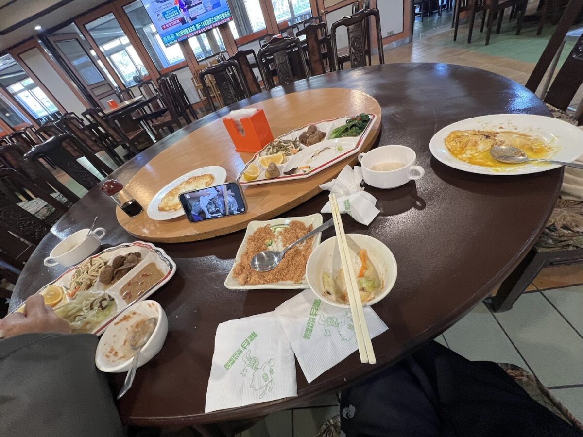 谷關周邊山景與飯店景觀