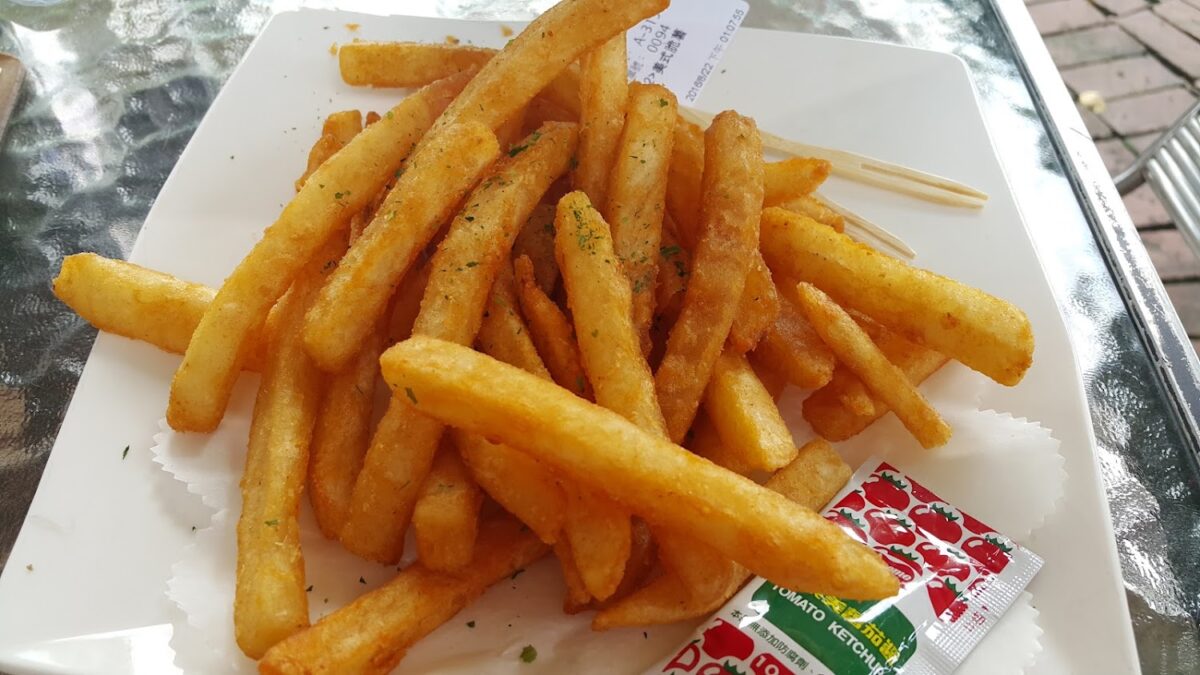 遊客可以在園區內享用美食