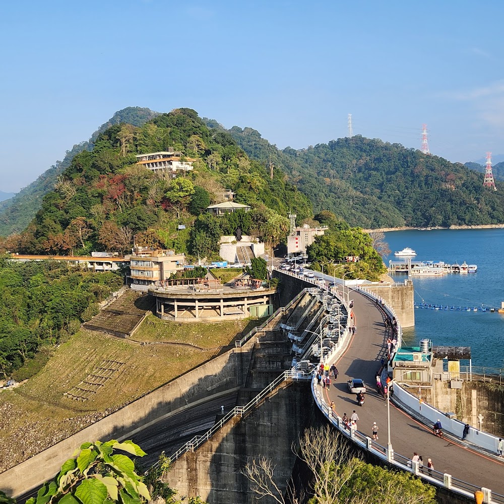 石門水庫風景區壯麗湖景
