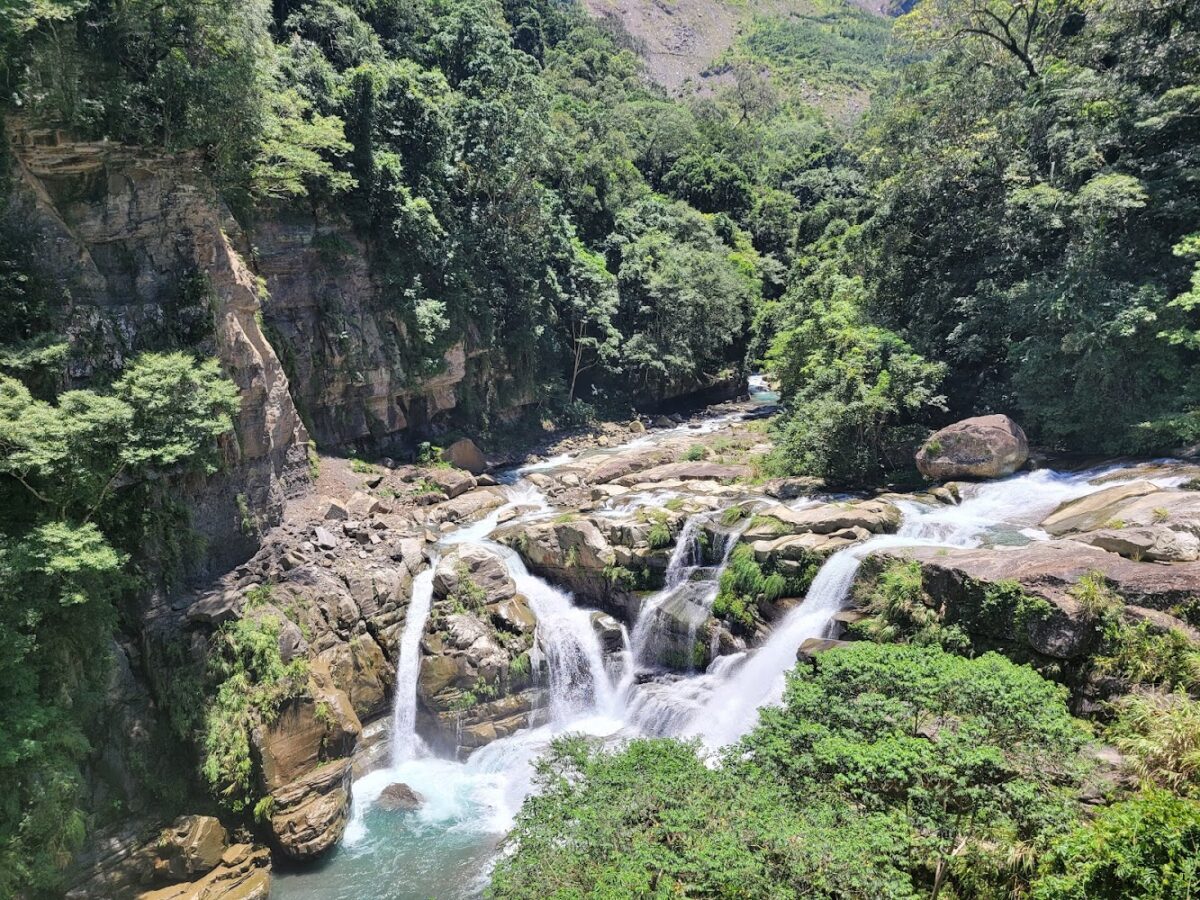 神仙谷瀑布美景