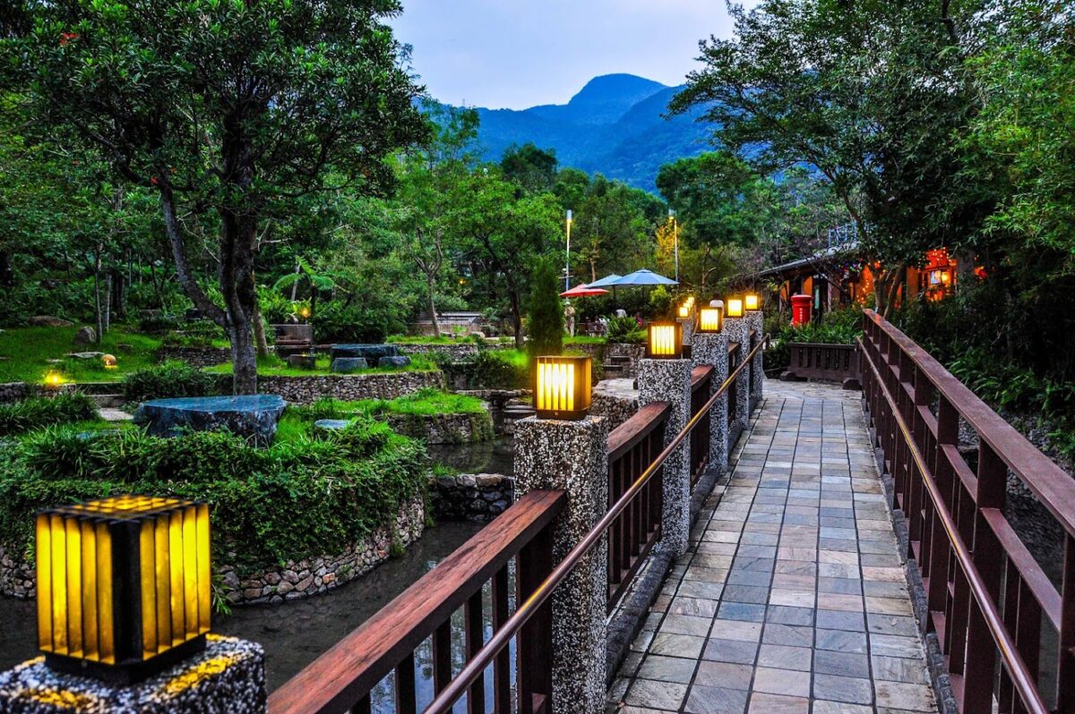 礁溪溫泉公園實景圖