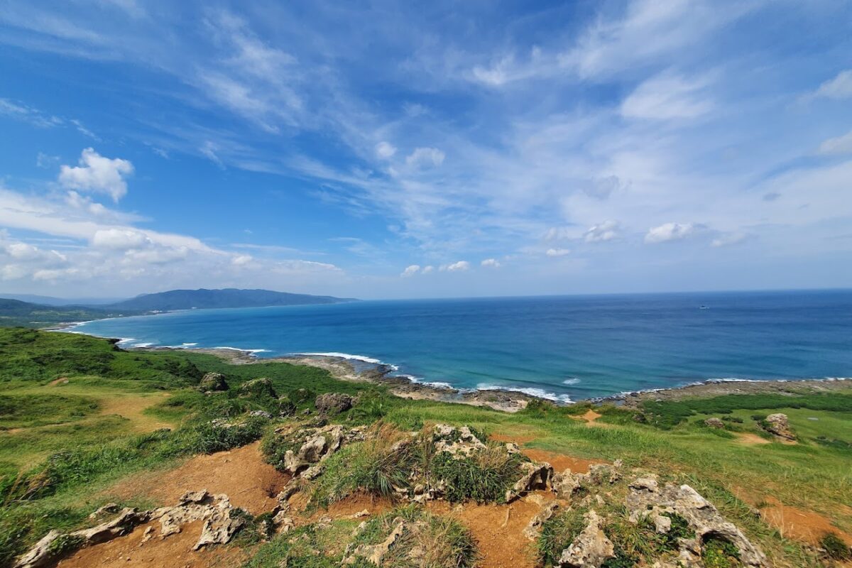 龍磐公園壯麗的海岸線與綠地