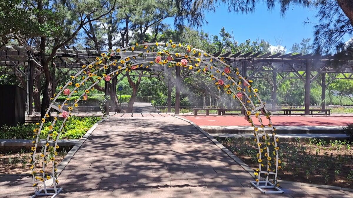 林投公園蔚藍海景