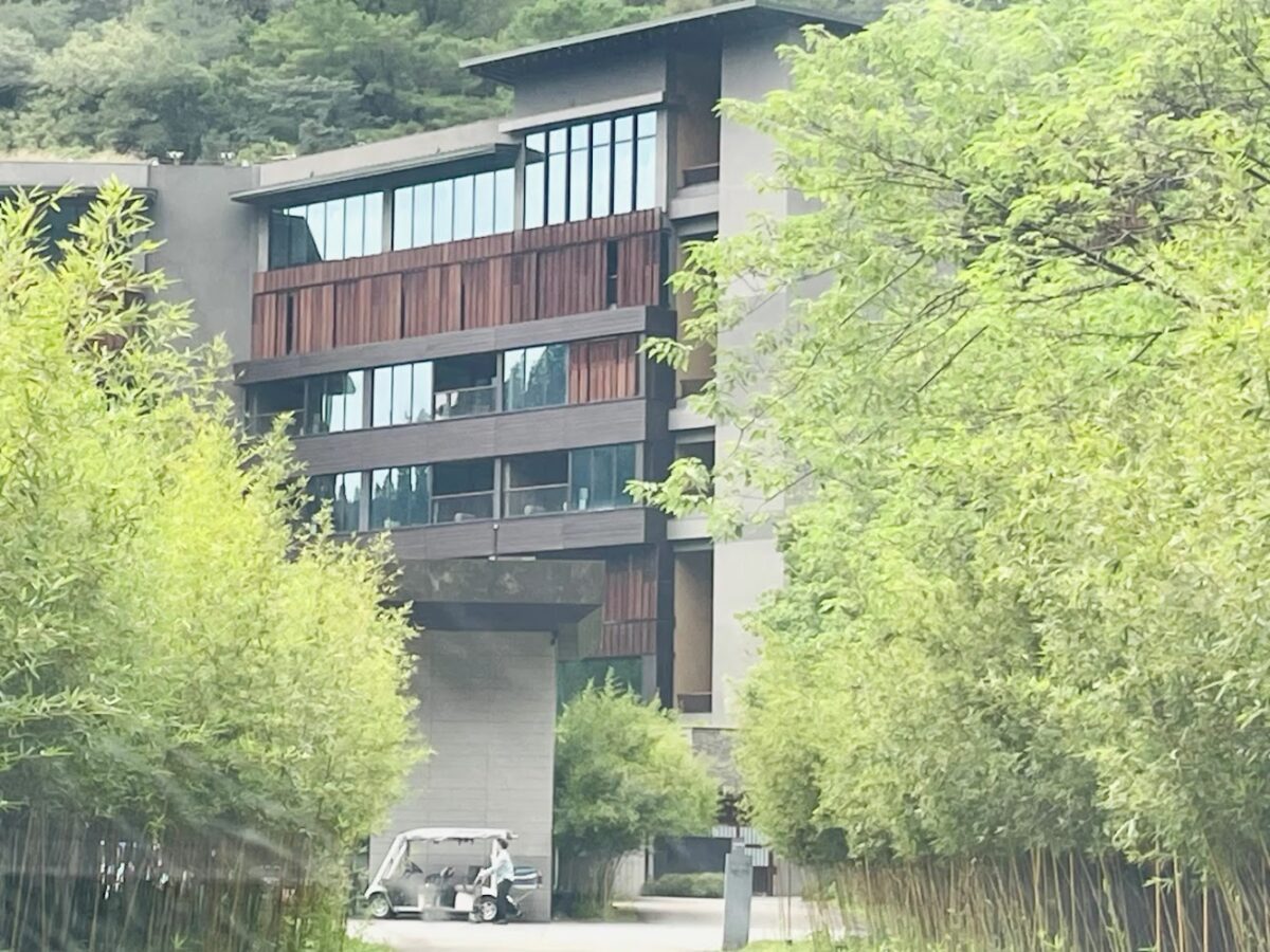 虹夕諾雅 谷關 建築外觀