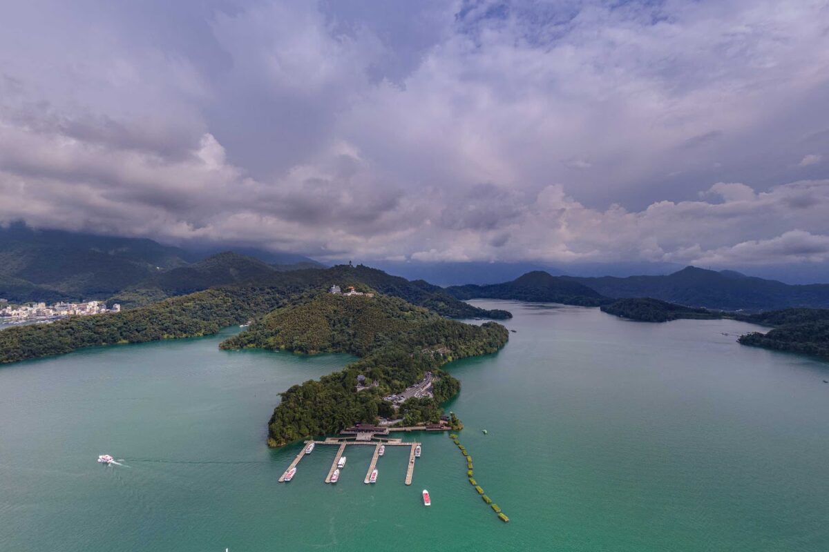 日月潭360度美景