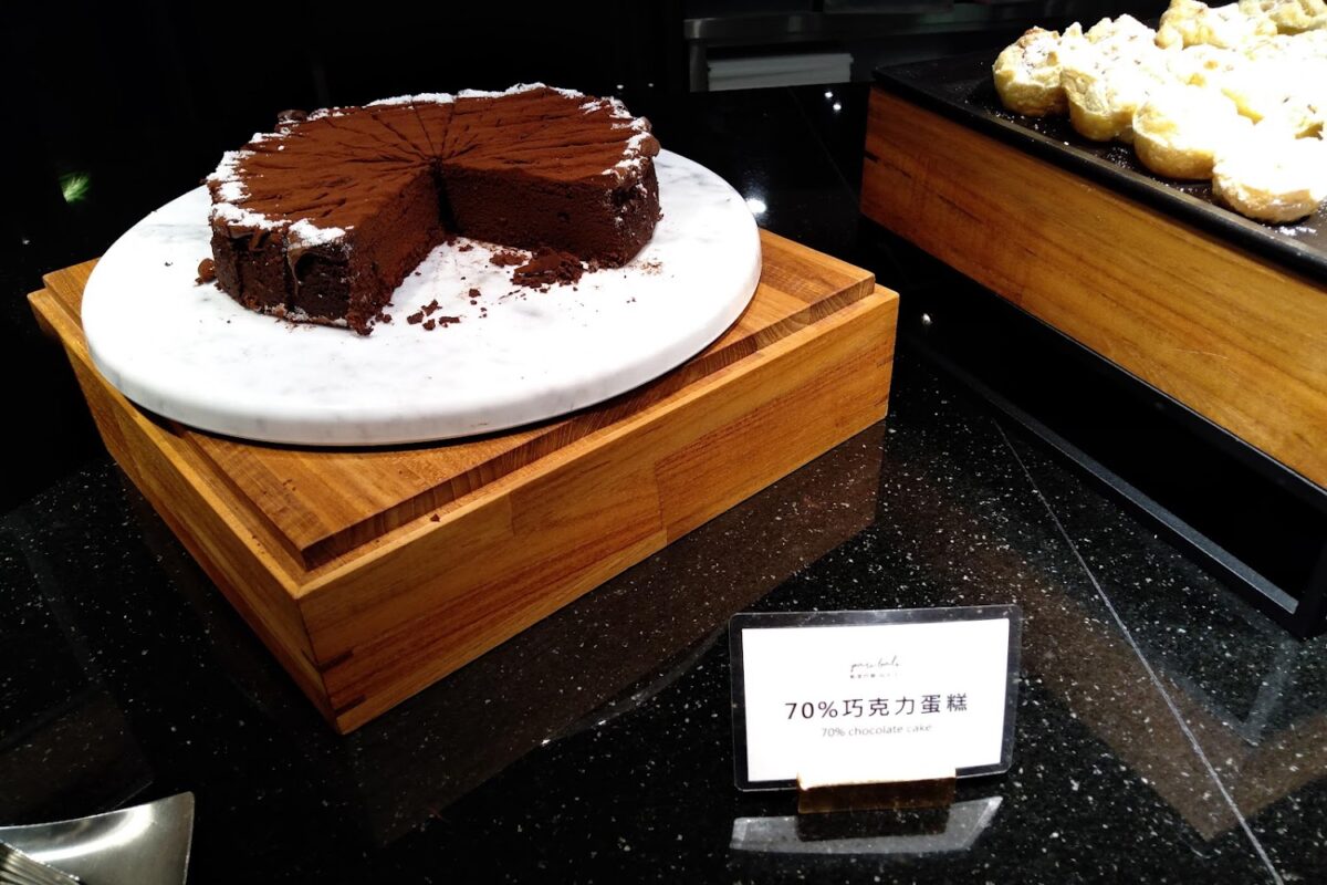 甜點與巧克力蛋糕