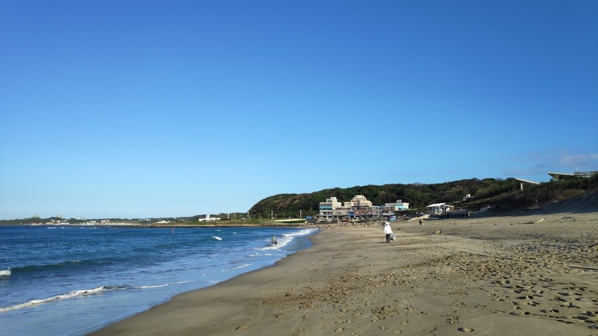 白沙灣海水浴場美景