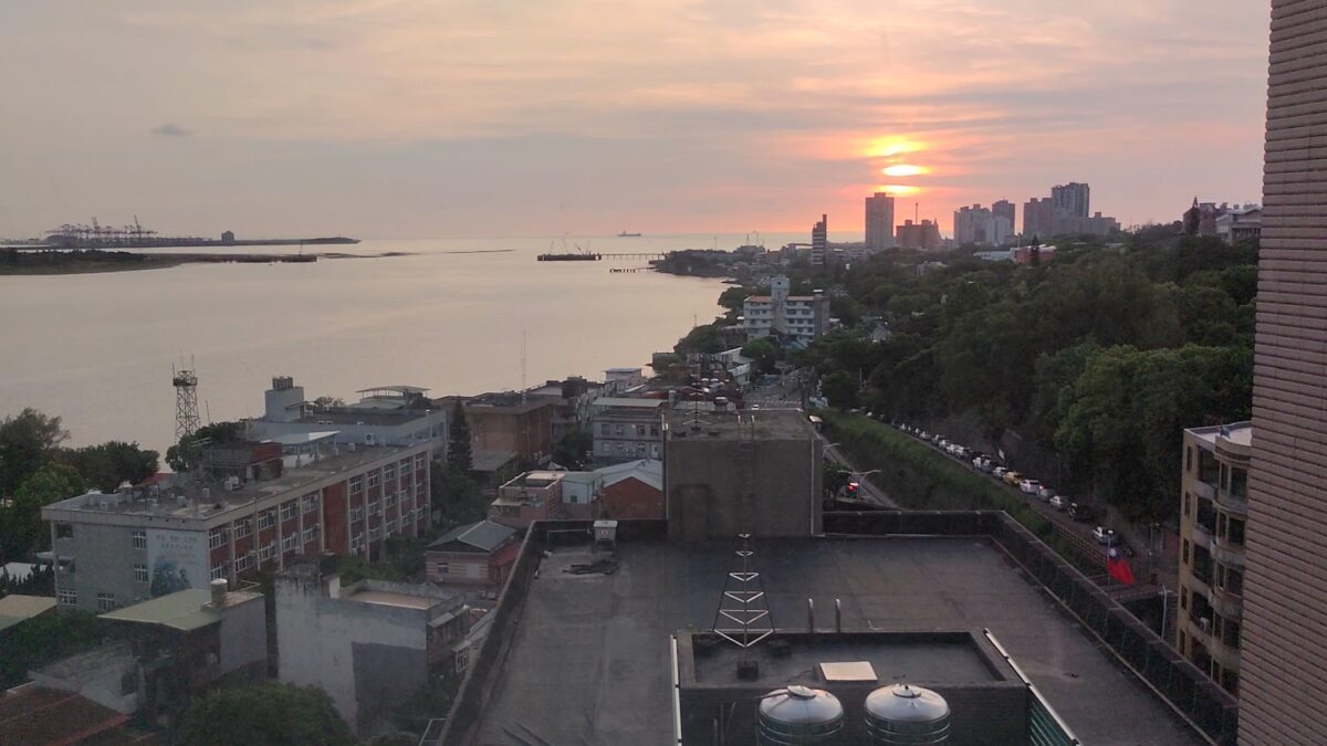 淡水藍色水岸海景旅店客房景觀