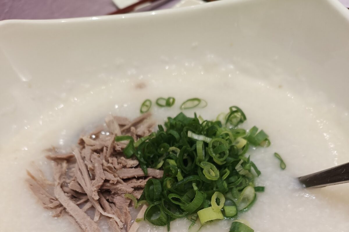 鴨絲粥