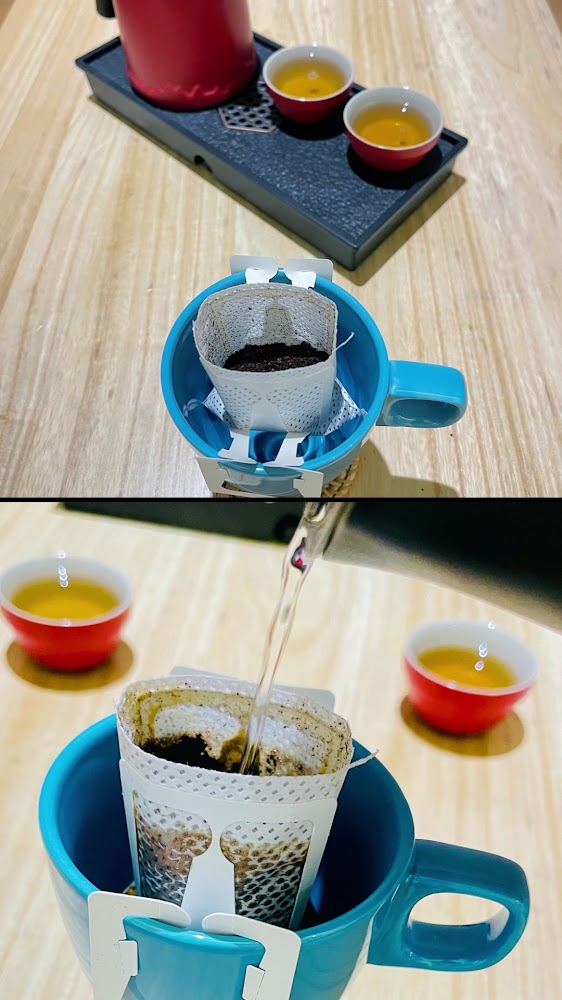 水社碼頭山景