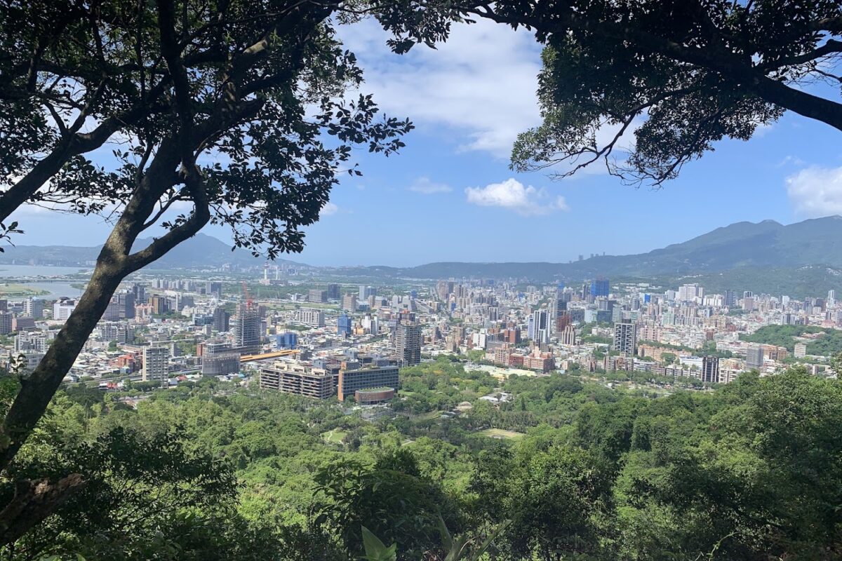 劍潭山親山步道景觀