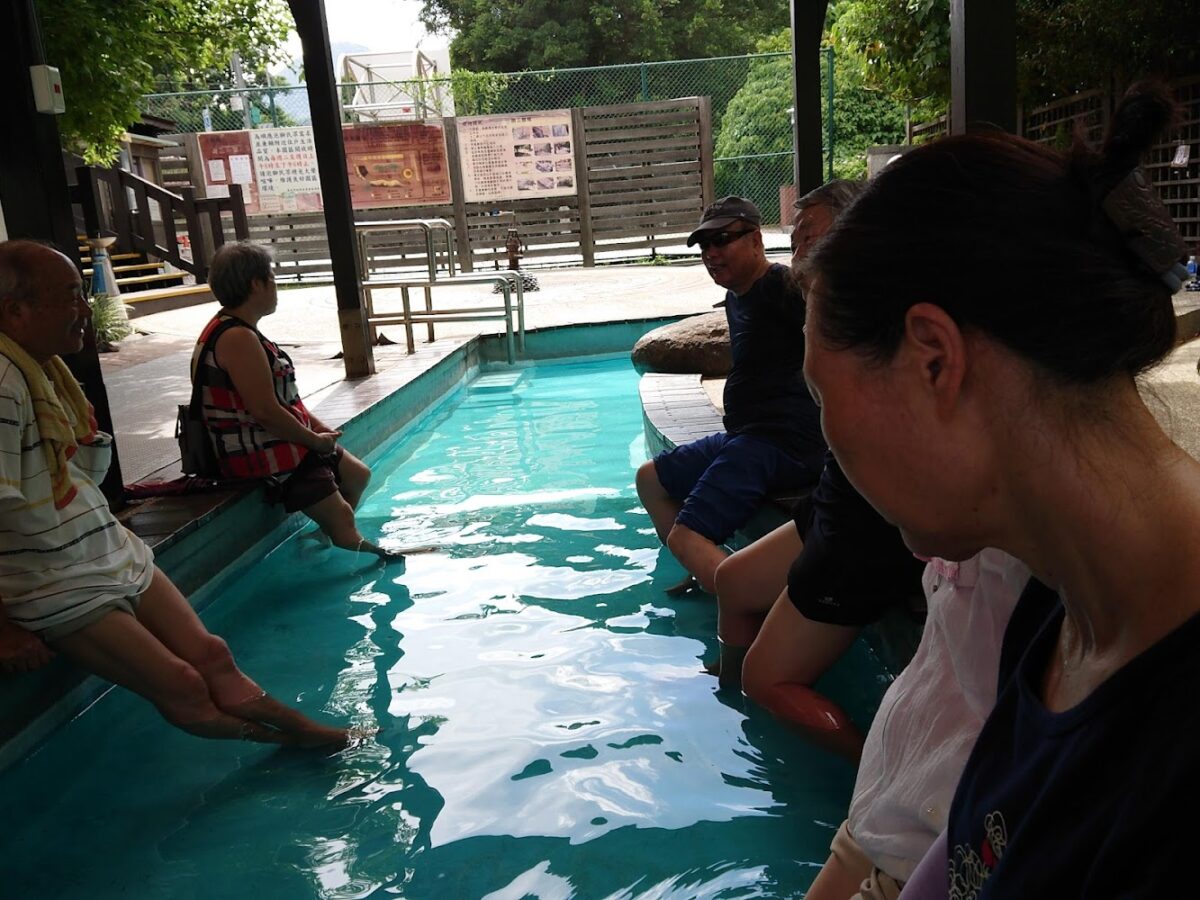 北投青磺名湯門面