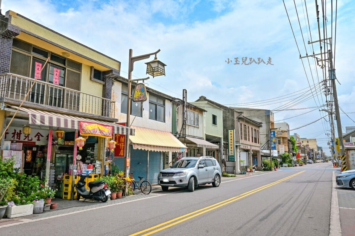 梧棲老街景色