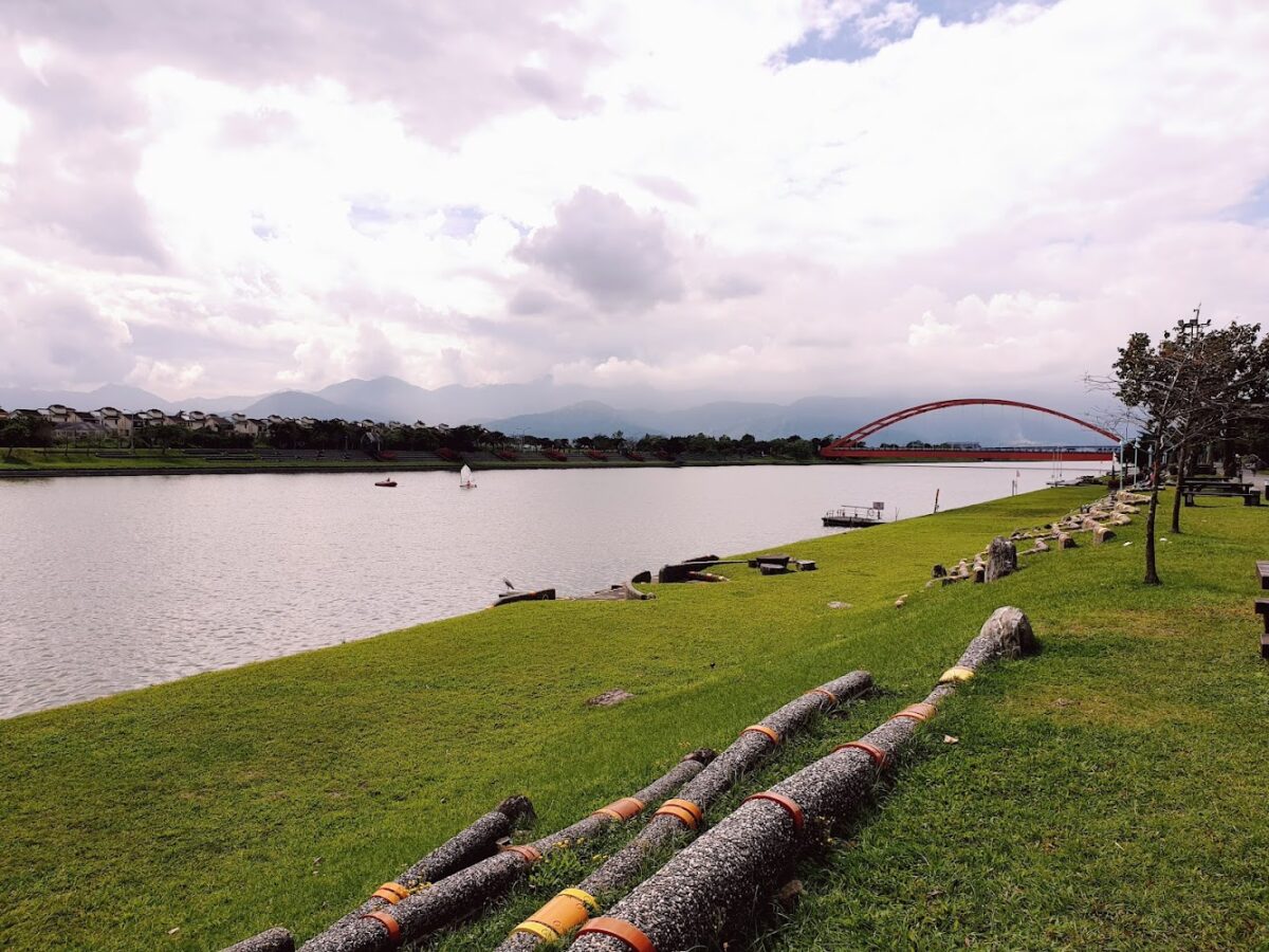冬山河親水公園景觀