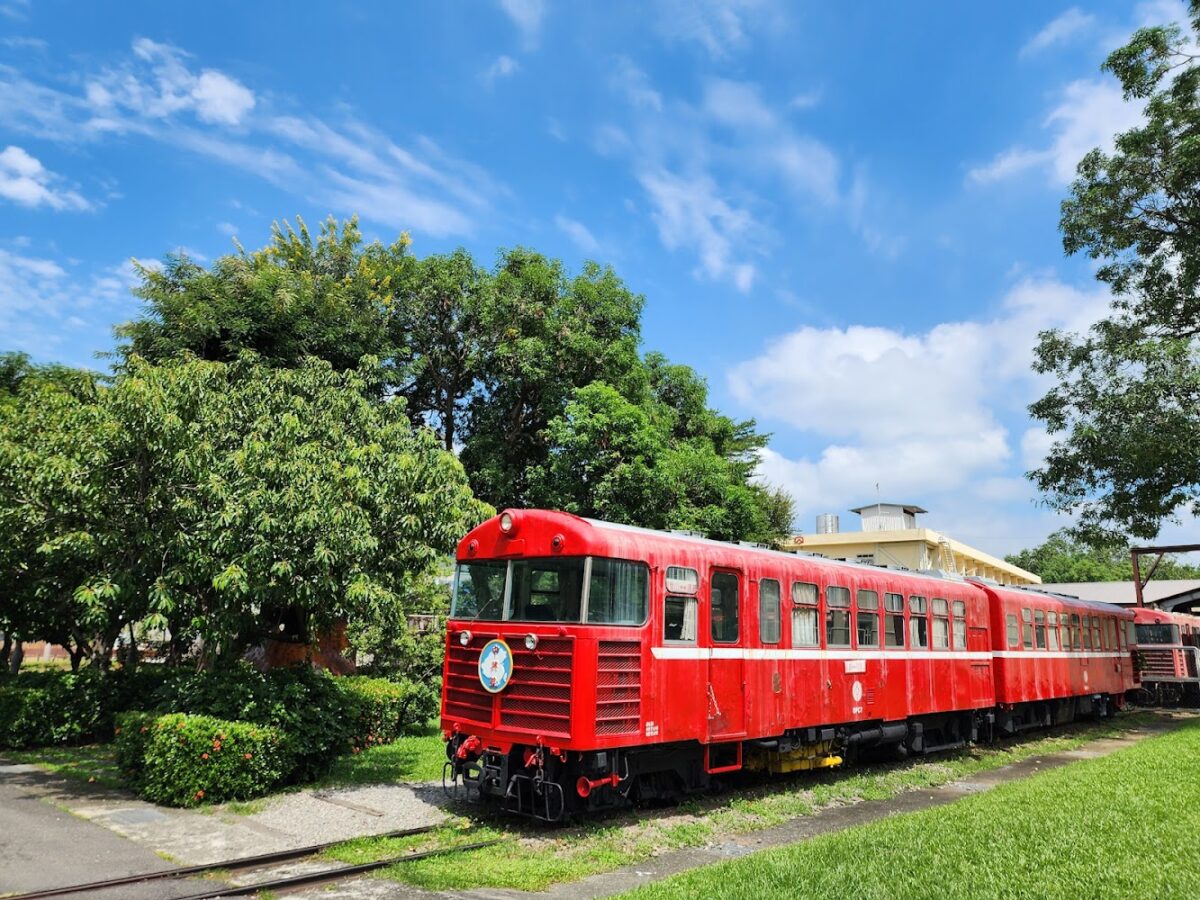 車庫園區蒸汽火車頭