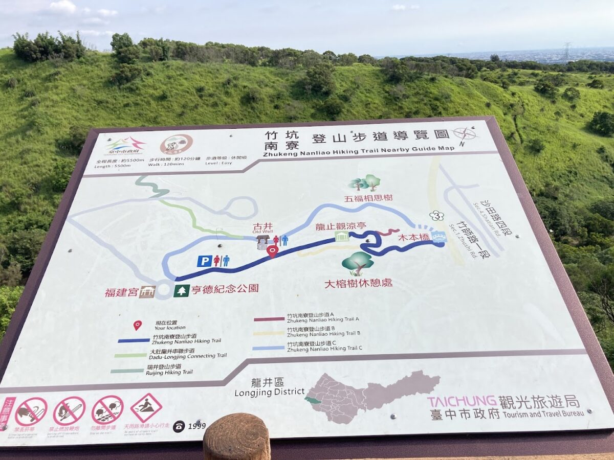 南寮登山步道全景