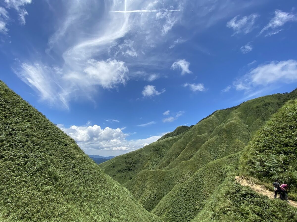 聖母登山步道抹茶山美景