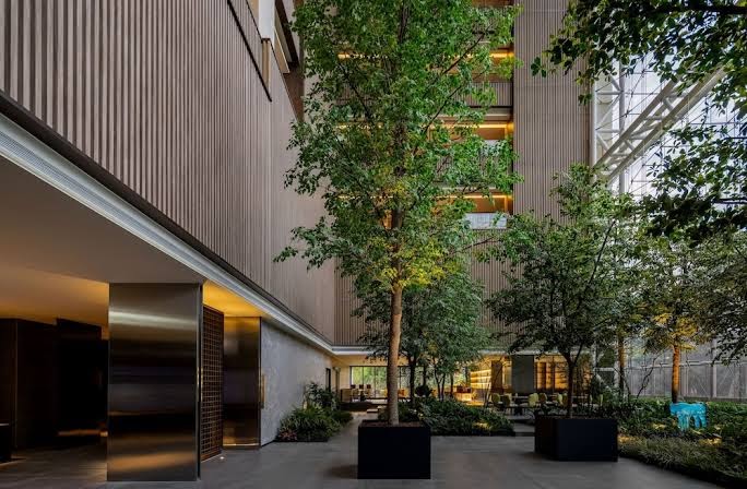漢來日月行館建築外觀